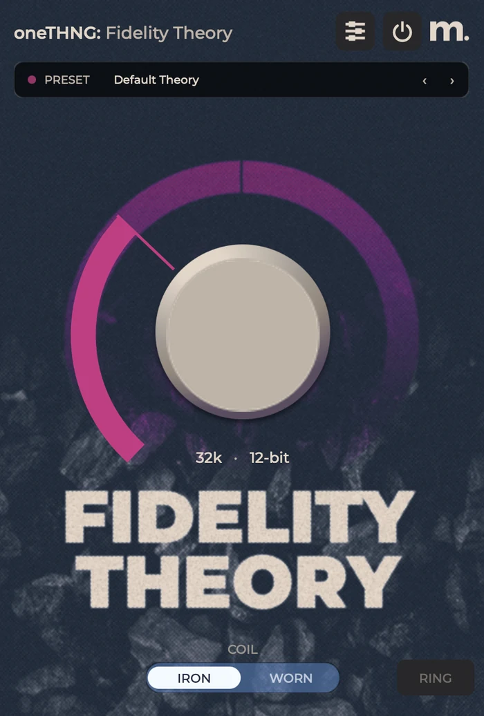 The Fidelity Theory panel